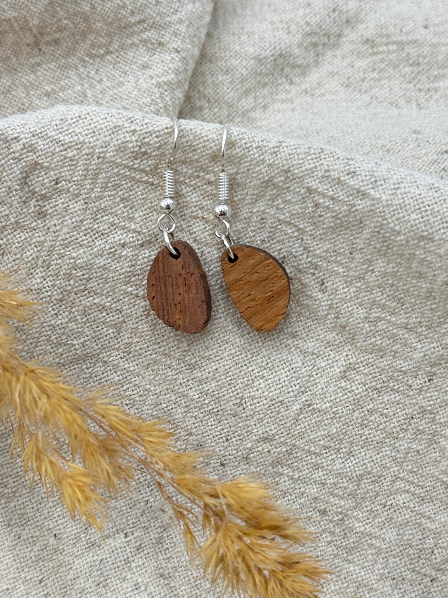 Holz-Ohrringe