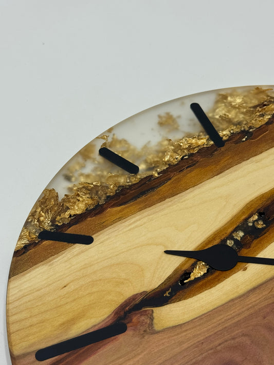 Gold-Schwarz-Weiße Zwetschge