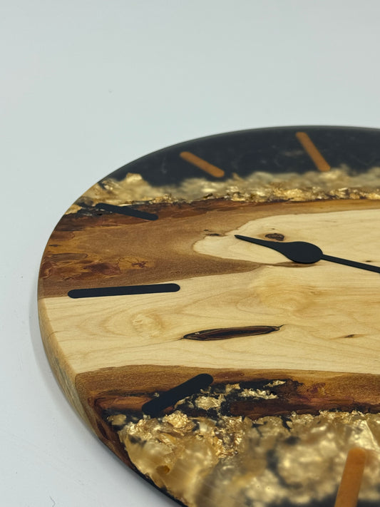 Gold-Schwarze Zwetschge