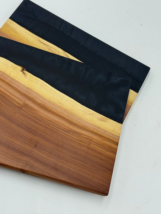 Schwarze Zwetschge Partnerbretter