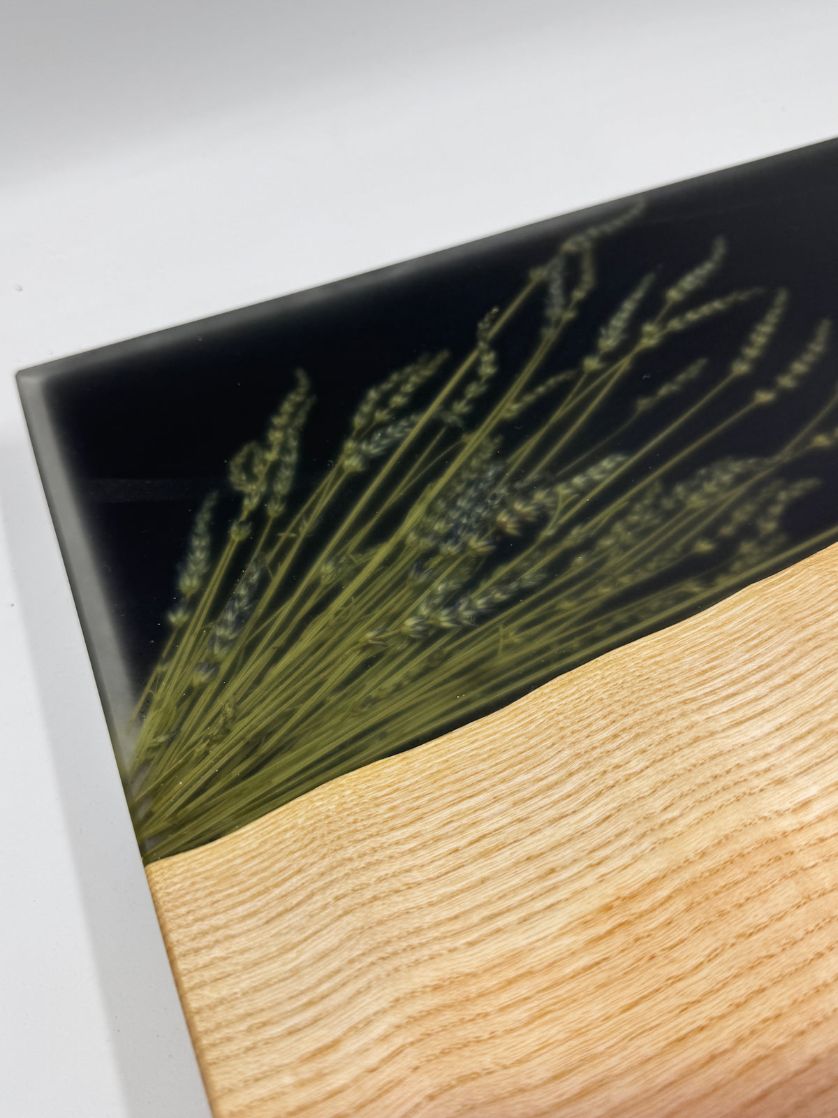 Schwarze Esche mit Blumen