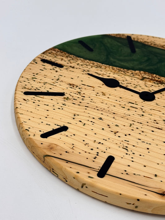 Grüne Fichte Verwurmt