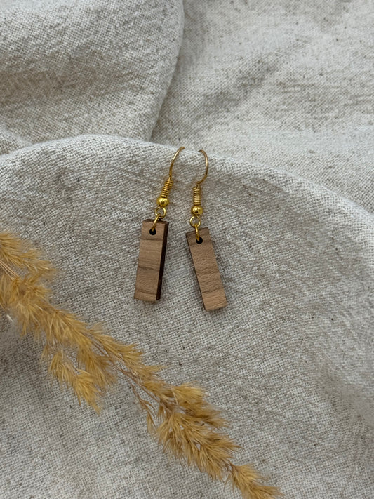 Holz-Ohrringe